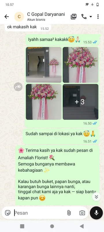 Pengiriman Karangan Bunga Utan Panjang
