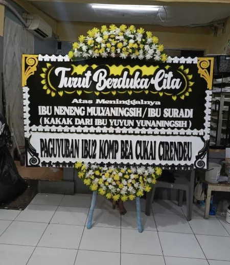 Papan Bunga Duka Utan Panjang