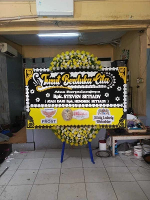 Papan Bunga di Utan Panjang